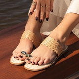 Combo com 2 pares Flat Riviera Luxo
