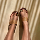 Combo com 2 pares Flat Riviera Luxo
