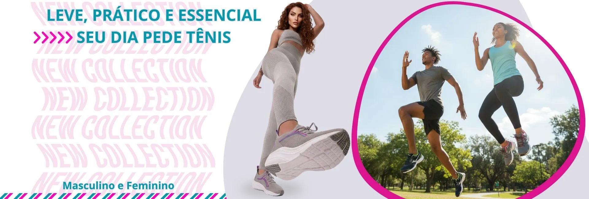 Tênis feminino caminhada e academia - leve, macio e confortável.